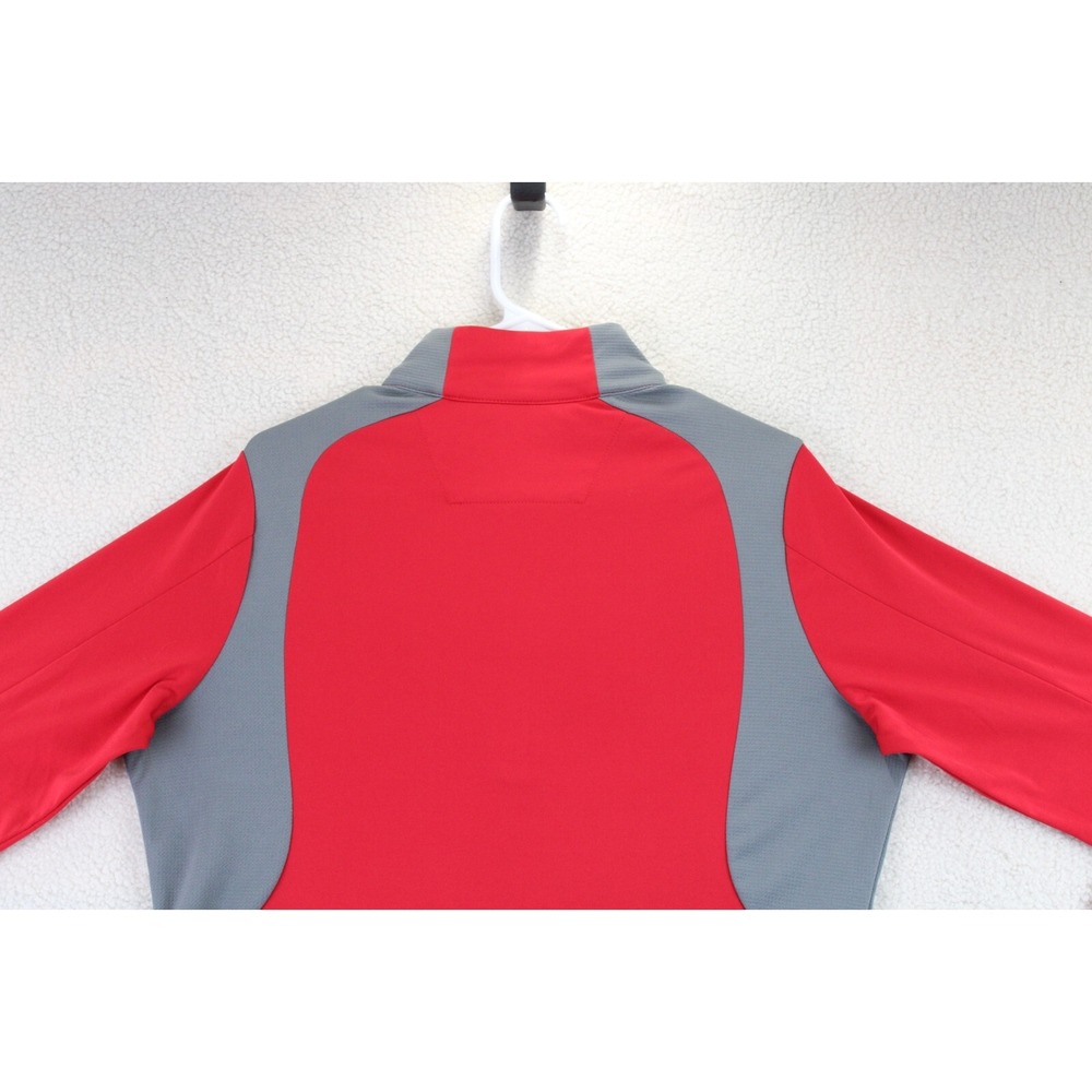 Antigua Los Angeles Angels Womens Pullover Athletic Jacket Red Gray Size L - Picture 13 of 16